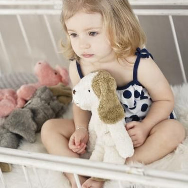 Senger Naturwelt ゼンガーナチュウェルト Floppy animal Dog small white & beige ドッグ ホワイト&ベージュ Sサイズ Y21814
