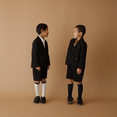 ★30%OFF★kihanan別注限定セットアップ kh01★nunuforme ヌヌフォルム ジャージーコクーンジャケット&クロスタックハーフパンツ BLACK