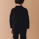★30%OFF★kihanan別注限定セットアップ kh01★nunuforme ヌヌフォルム ジャージーコクーンジャケット&クロスタックハーフパンツ BLACK