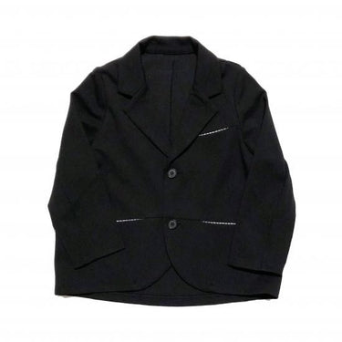 ★30%OFF★kihanan別注限定セットアップ kh01★nunuforme ヌヌフォルム ジャージーコクーンジャケット&クロスタックハーフパンツ BLACK