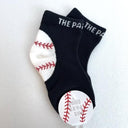 THE PARK SHOP ザ パークショップ ANKLE BALL SOCKS black TPS-455
