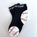 THE PARK SHOP ザ パークショップ ANKLE BALL SOCKS black TPS-455