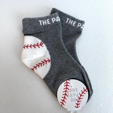 THE PARK SHOP ザ パークショップ ANKLE BALL SOCKS gray TPS-455