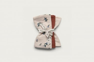 garbo&friends ガルボアンドフレンズ Blueberry MUSLIN Burp Cloths 3色セット GF313022-2900-341GL