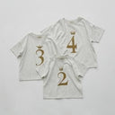 ★BASIC★eLfinFolk エルフィンフォルク Number Tee for Birthday top ivory elf-555J02