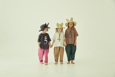 ★BASIC★eLfinFolk エルフィンフォルク Number Tee for Birthday top ivory elf-555J02