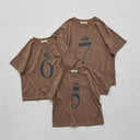 ★BASIC★eLfinFolk エルフィンフォルク Number Tee for Birthday cocoa brown elf-555J02