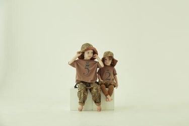 ★BASIC★eLfinFolk エルフィンフォルク Number Tee for Birthday cocoa brown elf-555J02