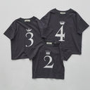 ★BASIC★eLfinFolk エルフィンフォルク Number Tee for Birthday charcoal elf-555J02