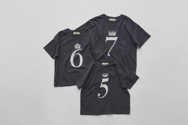 ★BASIC★eLfinFolk エルフィンフォルク Number Tee for Birthday charcoal elf-555J02