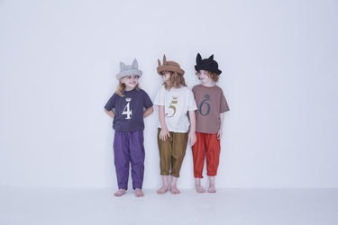 ★BASIC★eLfinFolk エルフィンフォルク Number Tee for Birthday charcoal elf-555J02