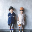 ★70%OFF★2022SS★michirico ミチリコ reversible cap ダークグレー×メープルローズ MR22SS-29(baby)(kids)(womens)