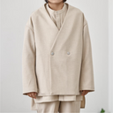 MOUN TEN. マウンテン polyester canapa jacket sand 22S-MJ04-1105