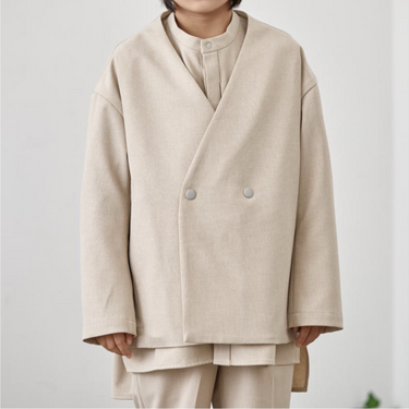 MOUN TEN. マウンテン polyester canapa jacket sand 22S-MJ04-1105