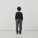 MOUN TEN. マウンテン washable wool slacks charcoal 22W-MP67-1236