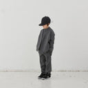 MOUN TEN. マウンテン washable wool slacks charcoal 22W-MP67-1236