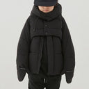 MOUN TEN. マウンテン separate down jacket black 21W-MB21-1055