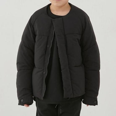 MOUN TEN. マウンテン separate down jacket black 21W-MB21-1055