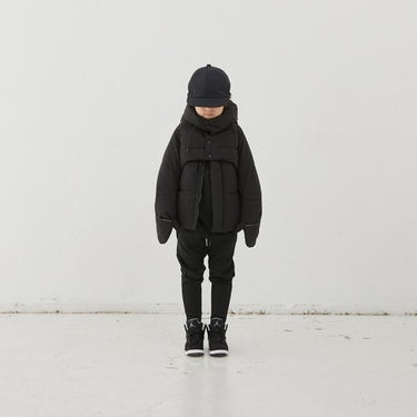 MOUN TEN. マウンテン separate down jacket black 21W-MB21-1055