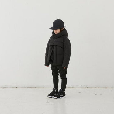 MOUN TEN. マウンテン separate down jacket black 21W-MB21-1055
