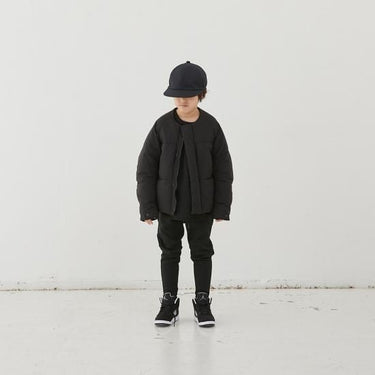 MOUN TEN. マウンテン separate down jacket black 21W-MB21-1055