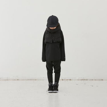 MOUN TEN. マウンテン separate down jacket black 21W-MB21-1055