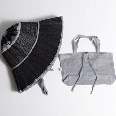 ★50%OFF★kihanan限定★特注保存袋付★LORNA MURRAY ローナ マーレイ "Hills" Positano×Grey Capri Hat Adult