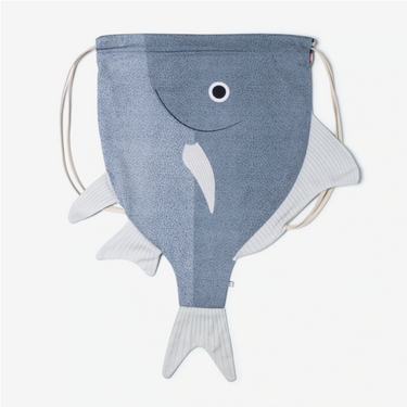 Donfisher ドンフィッシャー SILVER BIDDY Adult Backpack Blue クロサギ 魚バックパック リュック