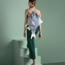 Donfisher ドンフィッシャー SILVER BIDDY Adult Backpack Blue クロサギ 魚バックパック リュック