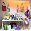 ★30%OFF★India souvenir Bag-Mini shoulder インド製ミニショルダーバッグ BR×BL AE023