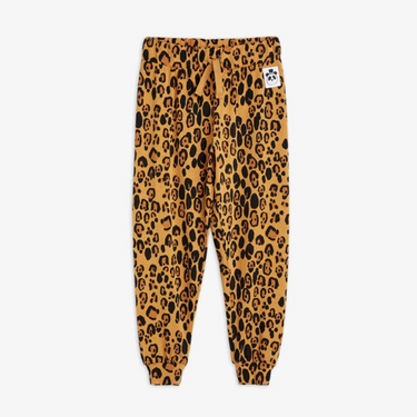★BASIC★mini rodini ミニロディーニ Basic LEOPARD trousers TENCEL™ beige