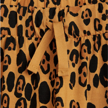 ★BASIC★mini rodini ミニロディーニ Basic LEOPARD trousers TENCEL™ beige