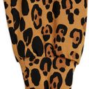 ★BASIC★mini rodini ミニロディーニ Basic LEOPARD trousers TENCEL™ beige