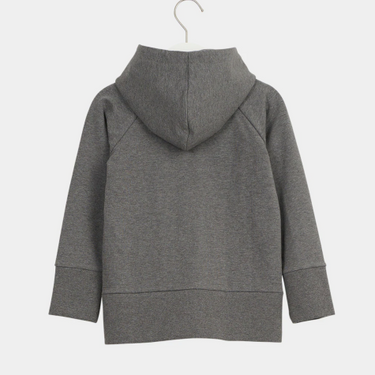 ★40%0FF★PAPU パプ ZIP HOODIE KID MELANGE GREY 20165