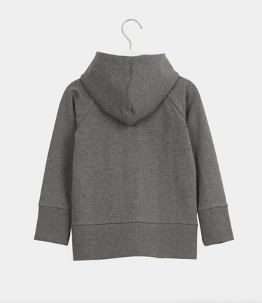 ★40%0FF★PAPU パプ ZIP HOODIE KID MELANGE GREY 20165