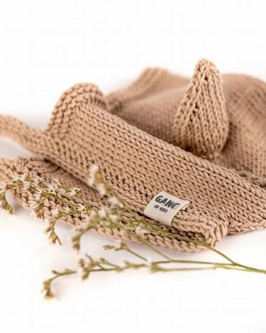 Gang of Kids ギャングオブキッズ Fairy Hat Organic Cotton Taupe