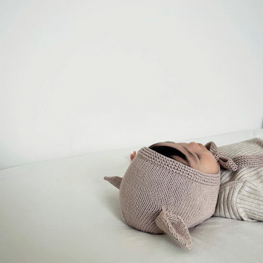 Gang of Kids ギャングオブキッズ Fairy Hat Organic Cotton Taupe