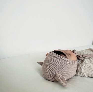 Gang of Kids ギャングオブキッズ Fairy Hat Organic Cotton Taupe