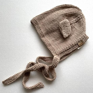 Gang of Kids ギャングオブキッズ Fairy Hat Organic Cotton Taupe