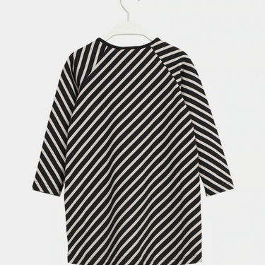★40%OFF★PAPU パプ STRIPE TUNIC KID BLACK SAND 20163