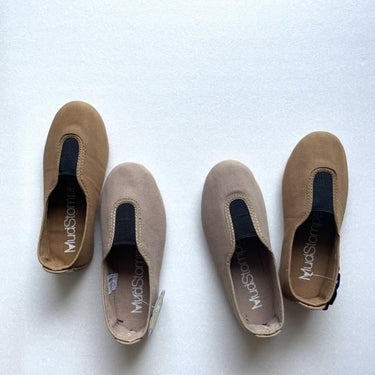 La Cadena ラカデナ GIMNASIA PANEL COLOR SLIP ON MILITAR(8322) kids パネルスリッポンBROWNKHAKI×BLACK 55210/557 2