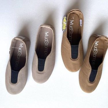 La Cadena ラカデナ GIMNASIA PANEL COLOR SLIP ON MILITAR(8322) kids パネルスリッポンBROWNKHAKI×BLACK 55210/557 2