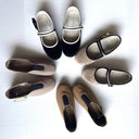 La Cadena ラカデナ GIMNASIA PANEL COLOR SLIP ON MILITAR(8322) kids パネルスリッポンBROWNKHAKI×BLACK 55210/557 2