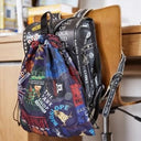 THE PARK SHOP ザ パークショップ nowartt×THE PARK SHOP "KNAPSACK" navy TPS-513