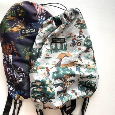 THE PARK SHOP ザ パークショップ nowartt×THE PARK SHOP "KNAPSACK" navy TPS-513