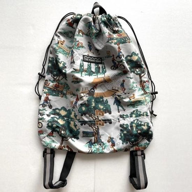 THE PARK SHOP ザ パークショップ nowartt×THE PARK SHOP "KNAPSACK" gray TPS-513