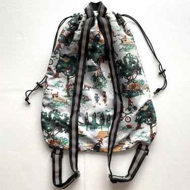 THE PARK SHOP ザ パークショップ nowartt×THE PARK SHOP "KNAPSACK" gray TPS-513