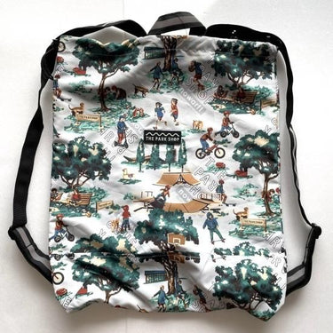 THE PARK SHOP ザ パークショップ nowartt×THE PARK SHOP "KNAPSACK" gray TPS-513