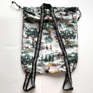 THE PARK SHOP ザ パークショップ nowartt×THE PARK SHOP "KNAPSACK" gray TPS-513
