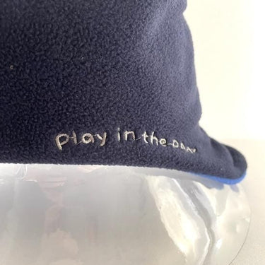 THE PARK SHOP ザ パークショップ FLEECE REVERSIBLE BEANIE KIDS navy TPS-492
